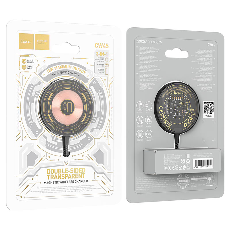 Wireless charger “CW45 Discovery Edition”