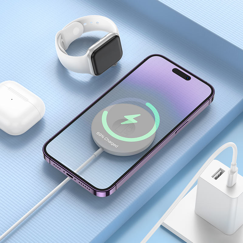 Wireless charger “CW50 Fast” 3-in-1
