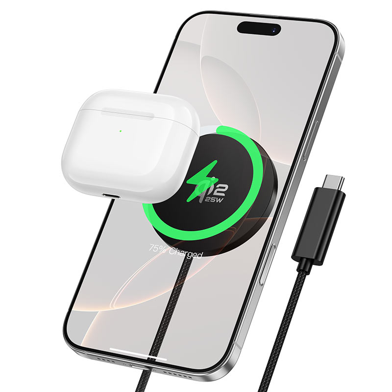 Wireless charger “CW63 Pro Fast” 25W Qi2.2