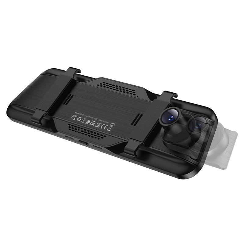 Dash cam “DV16” mirror dual channel driving recorder