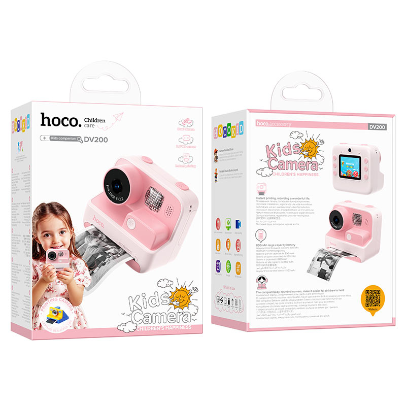Children camera “DV200” printing function
