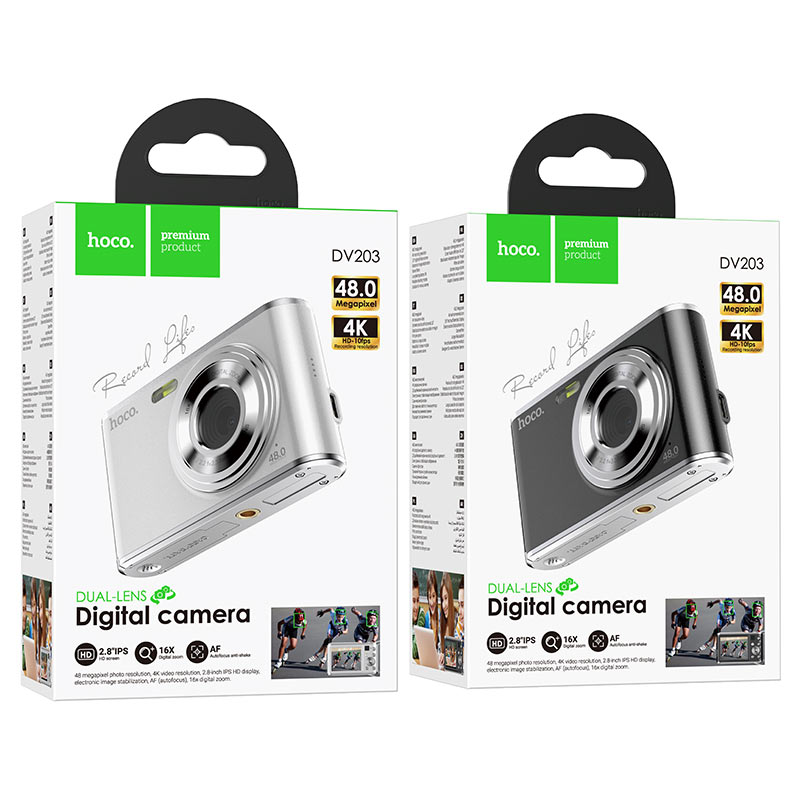 Digital camera “DV203”