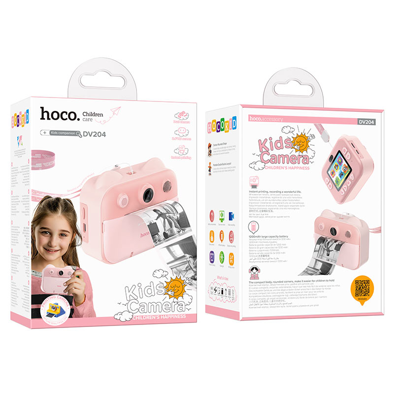 Children camera “DV204” printing function