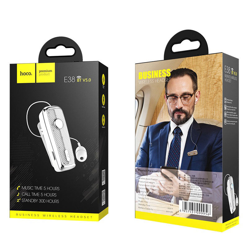 Wireless earphone “E38 Business” headset with mic