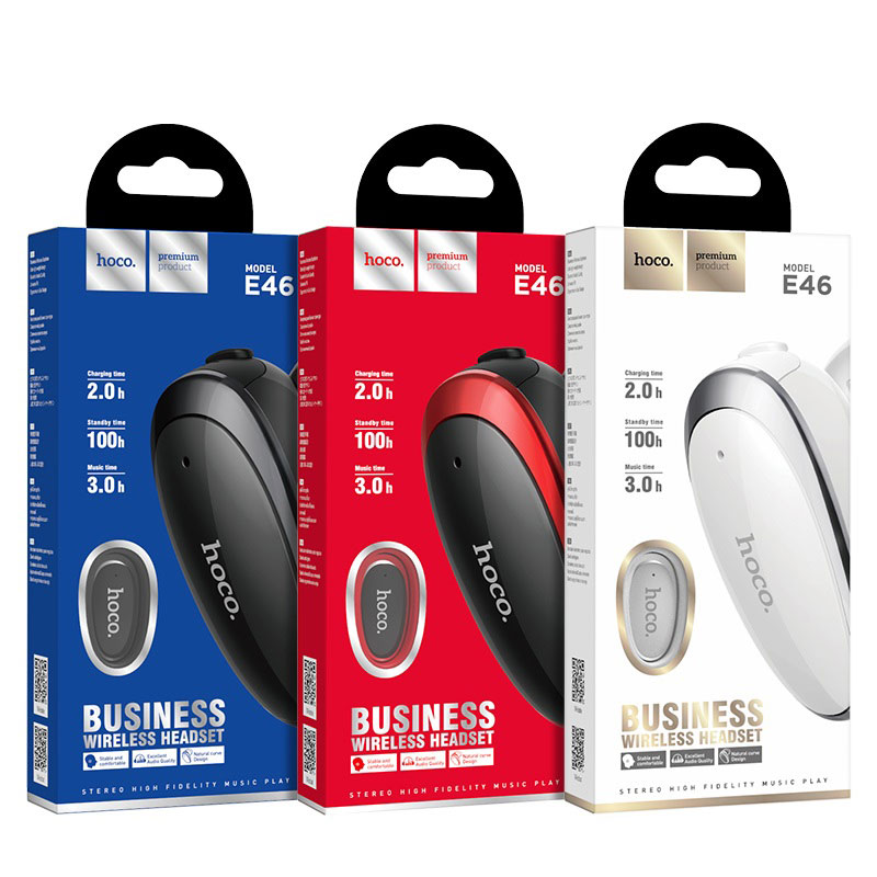 Wireless headset “E46 Voice” earphone with mic