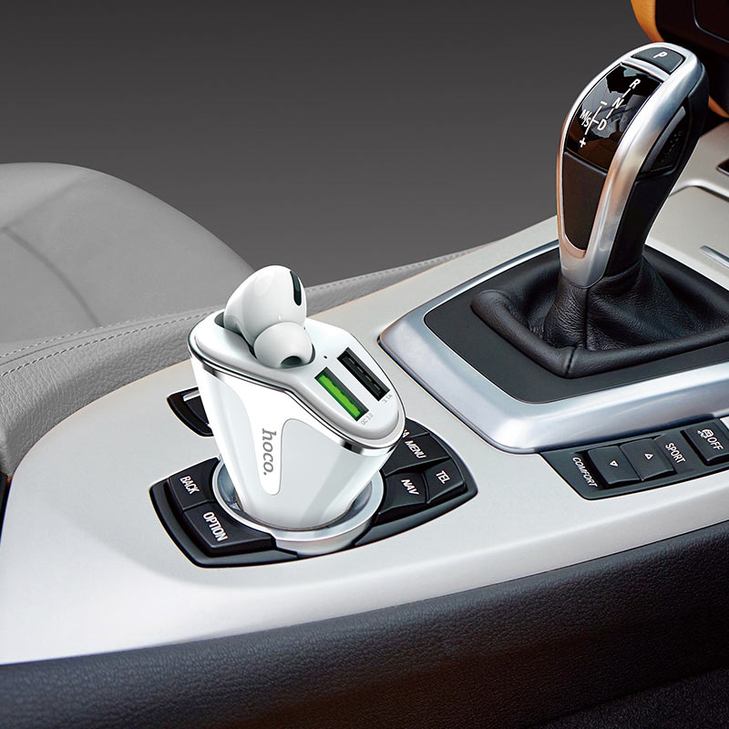 Car charger “E47 Pro Traveller” with wireless headset