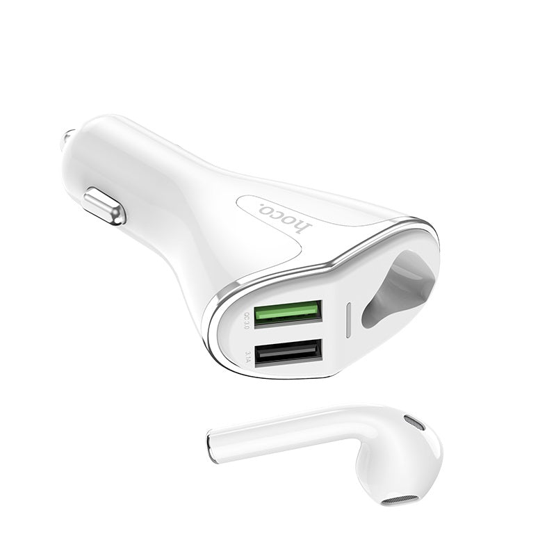 Car charger “E47 Traveller” with wireless headset
