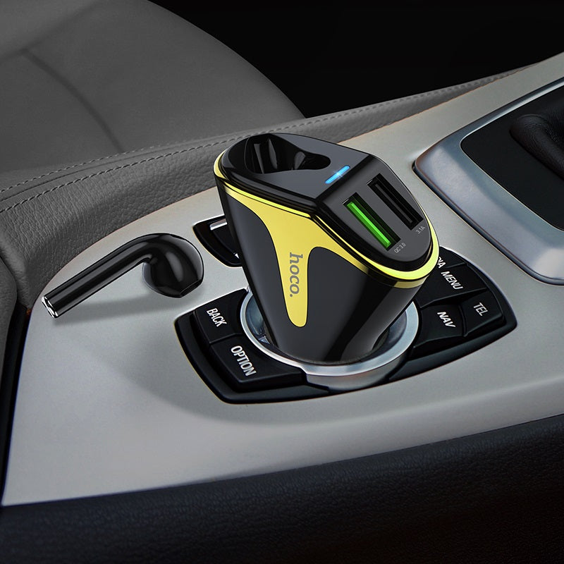 Car charger “E47 Traveller” with wireless headset