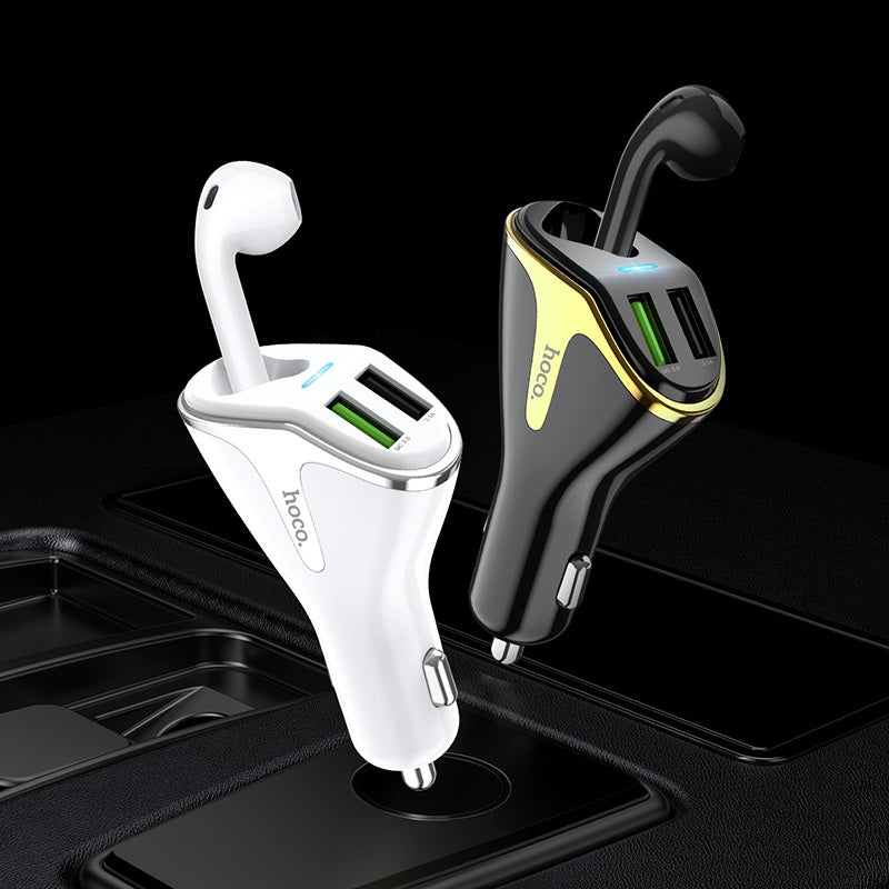 Car charger “E47 Traveller” with wireless headset
