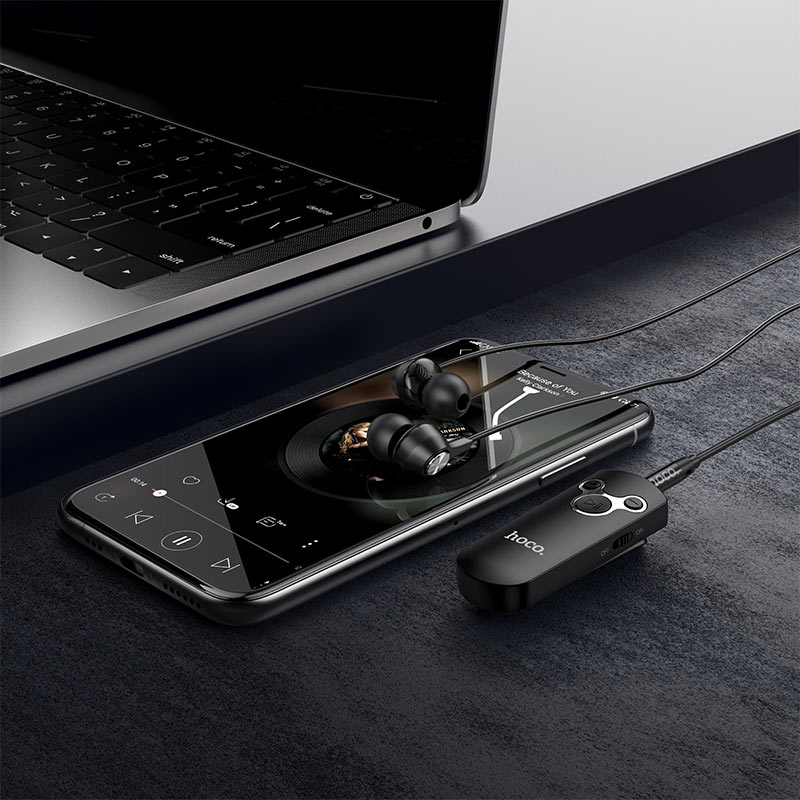 Earphones “E52 Euphony” with wireless audio receiver