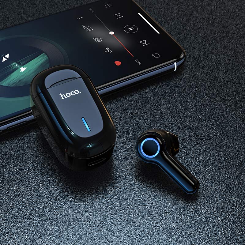 Wireless headset “E55 Flicker” with charging case