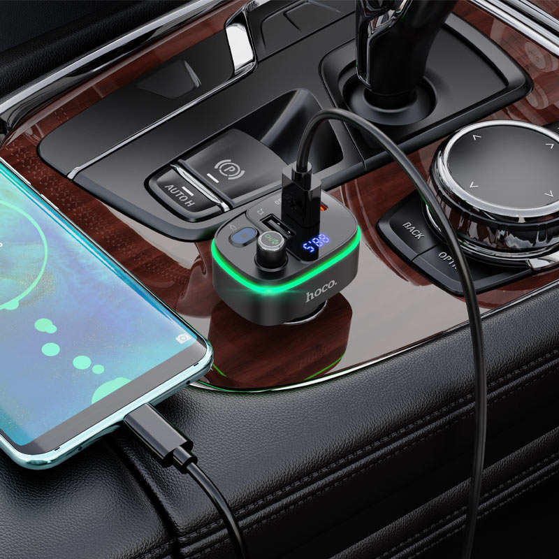 Car charger “E62 Fast” PD20W+QC3.0 BT FM transmitter