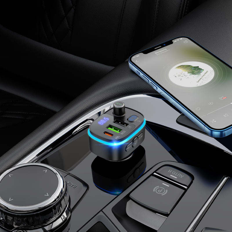 Car charger “E62 Fast” PD20W+QC3.0 BT FM transmitter