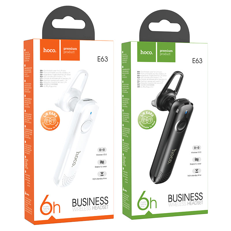 Wireless headset “E63 Diamond” with mic