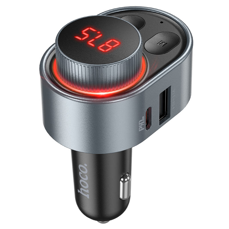 Car charger “E72 Alegria” PD30W with wireless FM transmitter