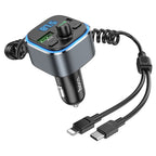 Car charger “E74 Energy” 2-in-1 with wireless FM transmitter