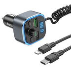 Car charger “E74 Energy” 2-in-1 with wireless FM transmitter