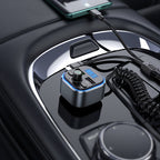 Car charger “E74 Energy” 2-in-1 with wireless FM transmitter