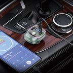 Car charger “E76 Pole” PD45W QC3.0 with wireless FM transmitter