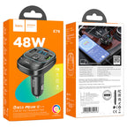 Car charger “E76 Pole” PD45W QC3.0 with wireless FM transmitter