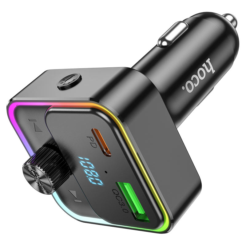 Car charger “E81 Fantasy” PD30W QC3.0 with wireless FM transmitter