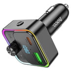 Car charger “E81 Fantasy” PD30W QC3.0 with wireless FM transmitter