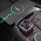 Car charger “E85 Tiger” PD20W QC3.0 with wireless FM transmitter