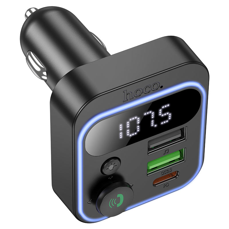 Car charger “E85 Tiger” PD20W QC3.0 with wireless FM transmitter