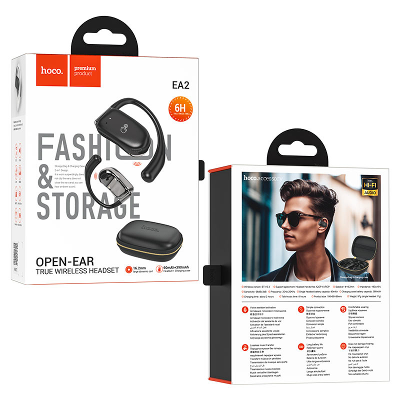 TWS headset “EA2 Graceful” OWS ear-hook