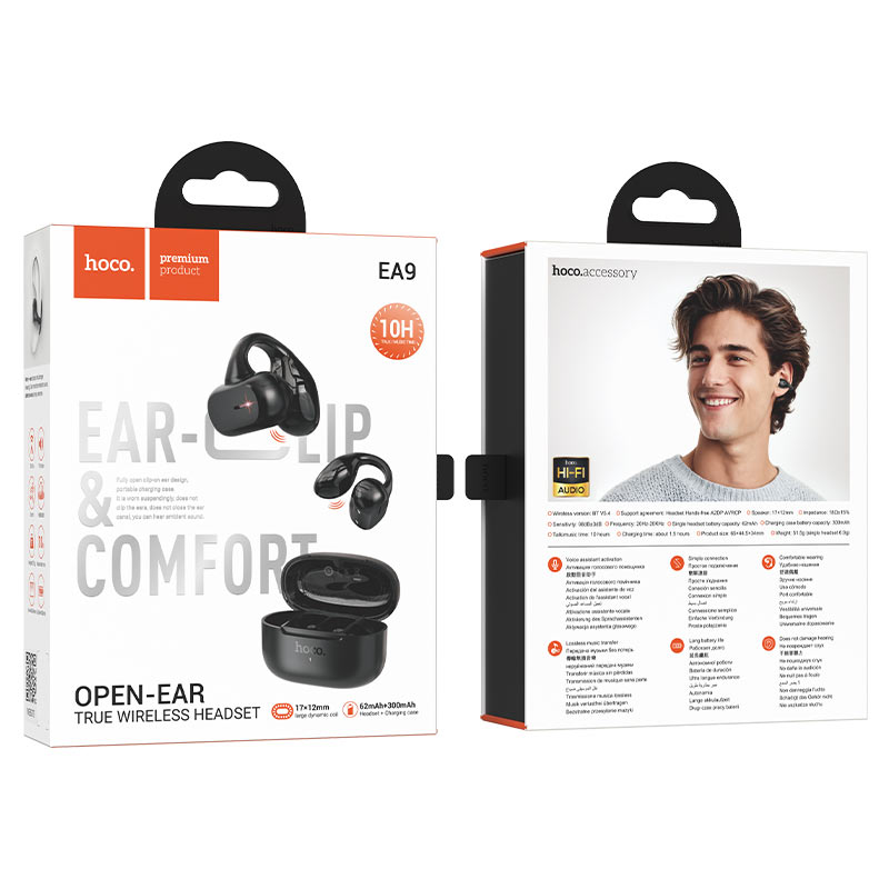 TWS headset “EA9 Clear sound” clip-on