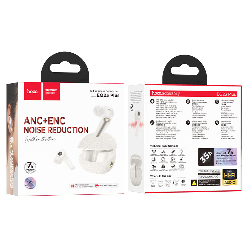 TWS headset “EQ23 Plus Duke II” ANC + ENC