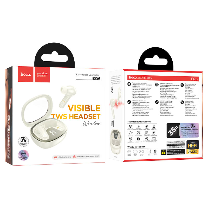 TWS headset “EQ6 Shadow”