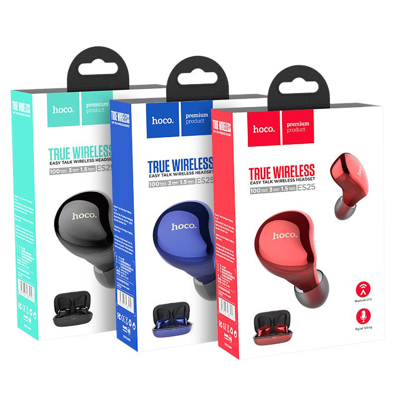 True wireless headset “ES25 Easy talk” with charging case