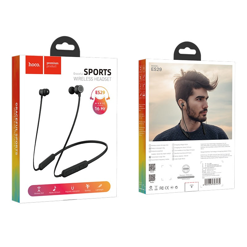 Wireless earphones “ES29 Graceful” headset with mic