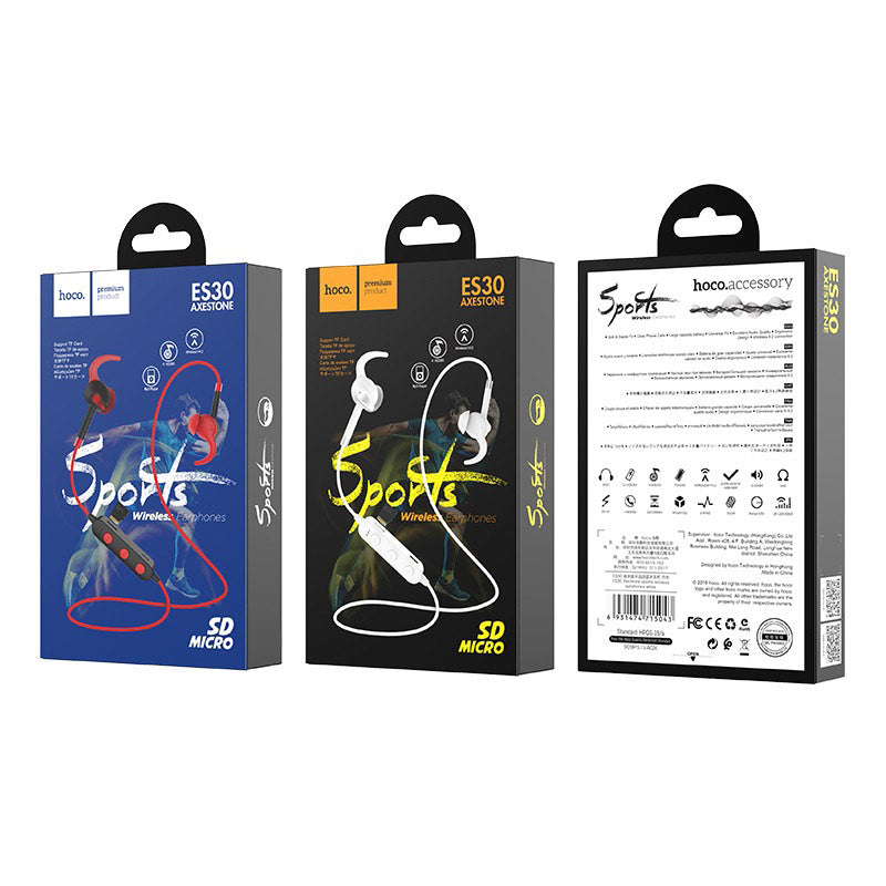 Wireless earphones “ES30 Axestone” sports headset