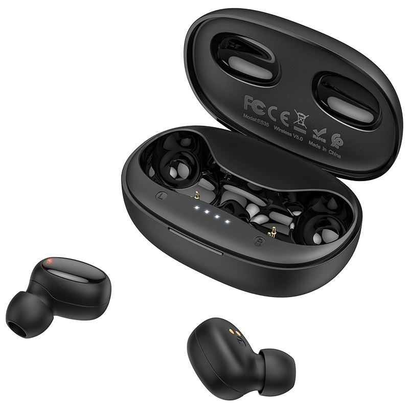 Wireless headset “ES35 Breezy” with charging case