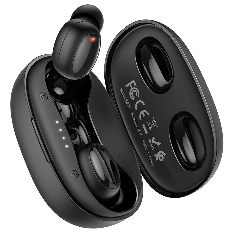 Wireless headset “ES35 Breezy” with charging case