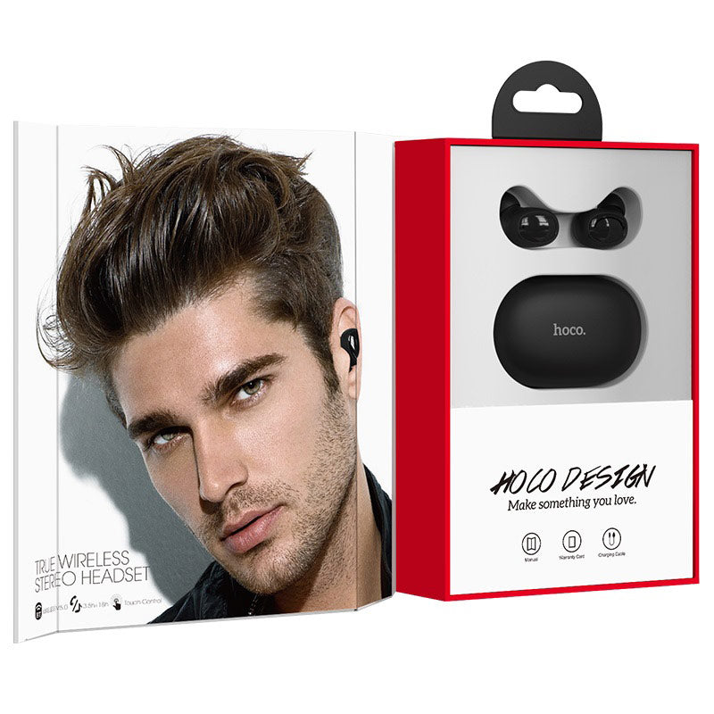 Wireless headset “ES35 Breezy” with charging case
