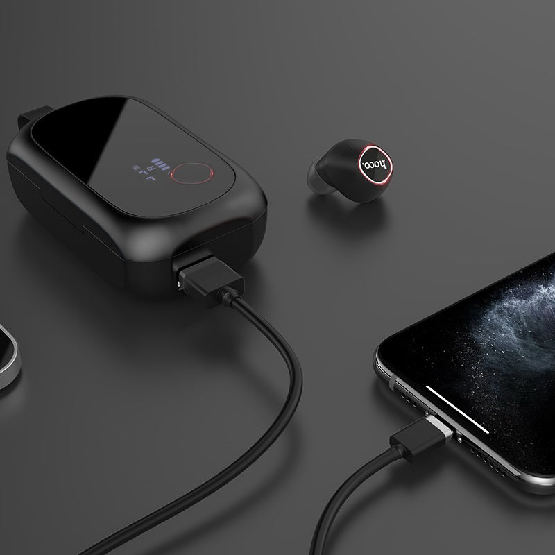 Wireless headset “ES37 Treasure song” with charging case