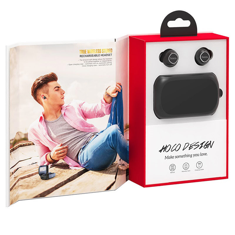 Wireless headset “ES37 Treasure song” with charging case