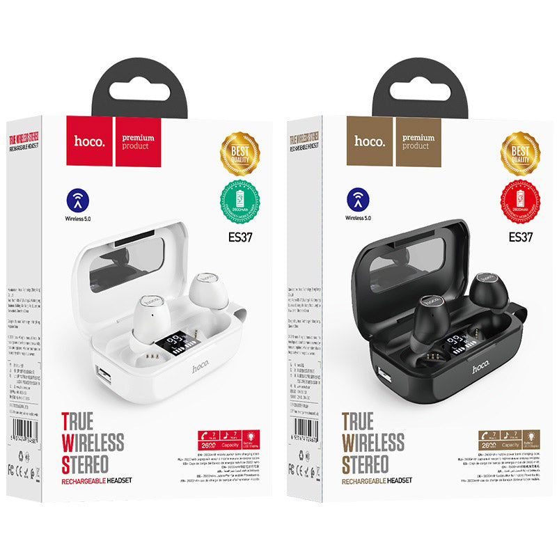 Wireless headset “ES37 Treasure song” with charging case