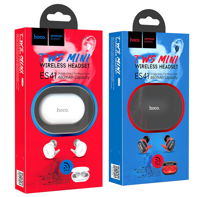 Wireless headset “ES41 Clear sound” TWS with charging case