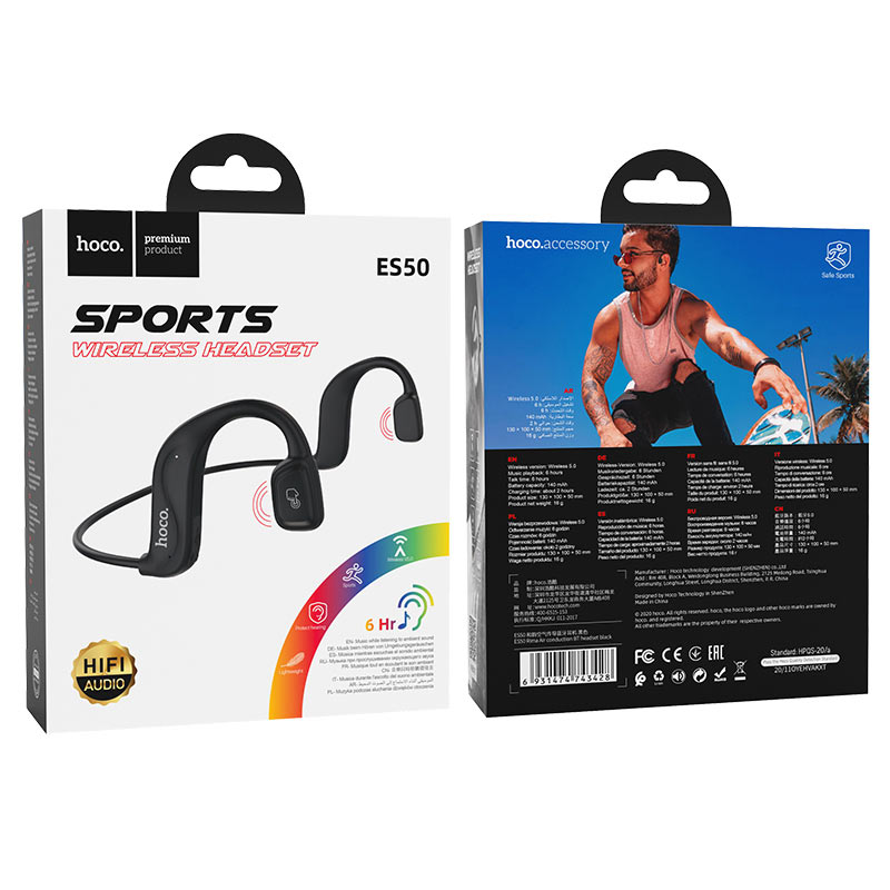Wireless headset “ES50 Rima” air conduction