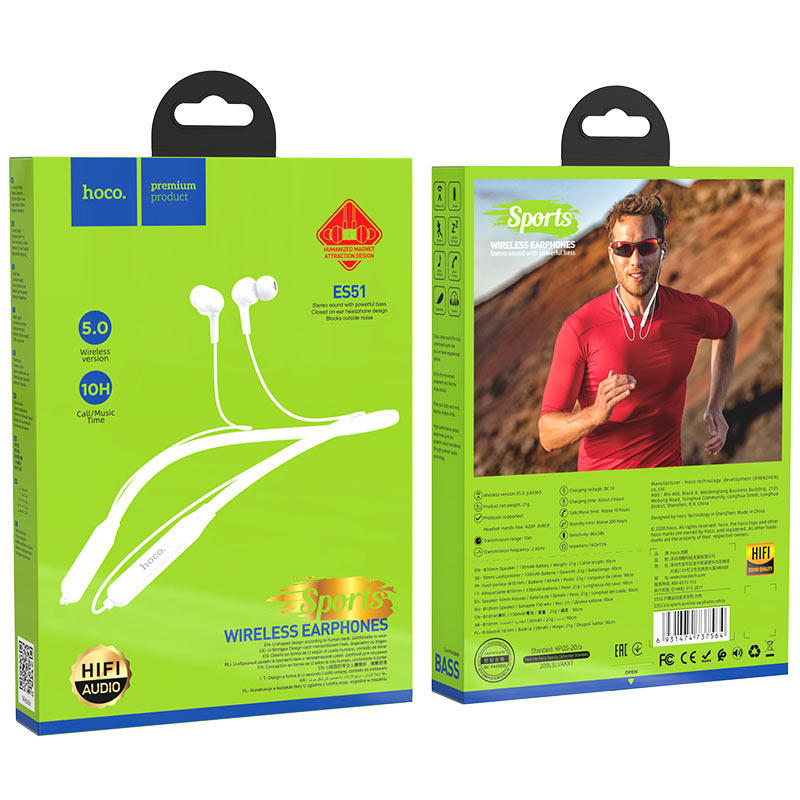 Wireless earphones “ES51 Era” sports headset