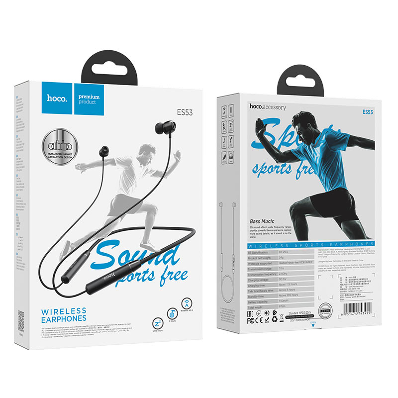 Wireless earphones “ES53 Coolway” sports headset