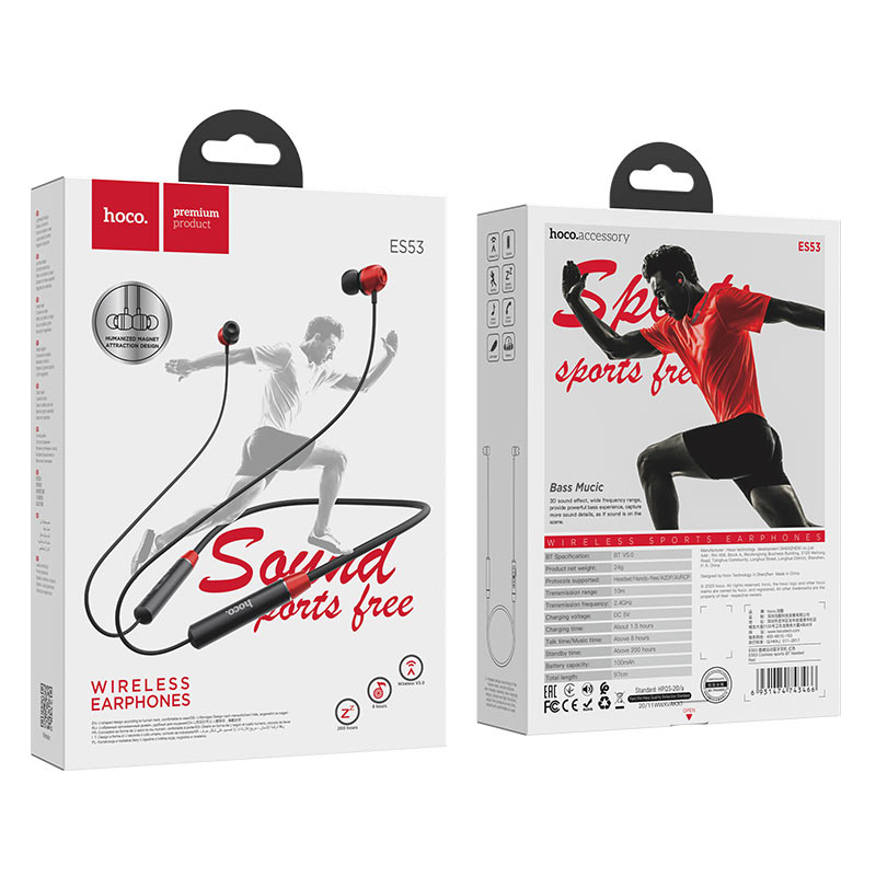 Wireless earphones “ES53 Coolway” sports headset