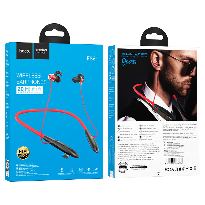 Wireless earphones “ES61 Manner” with mic