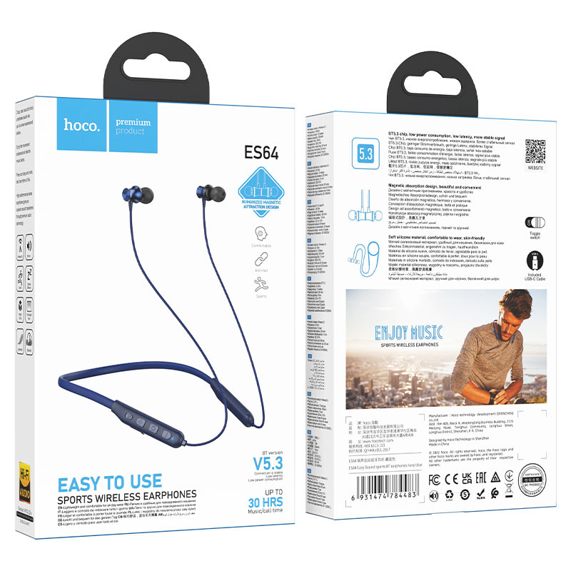 Wireless earphones “ES64 Easy Sound” with mic