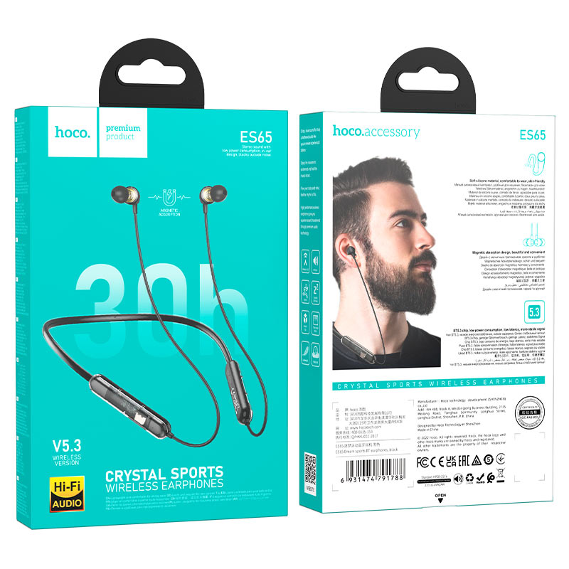 Wireless earphones “ES65 Dream” with mic