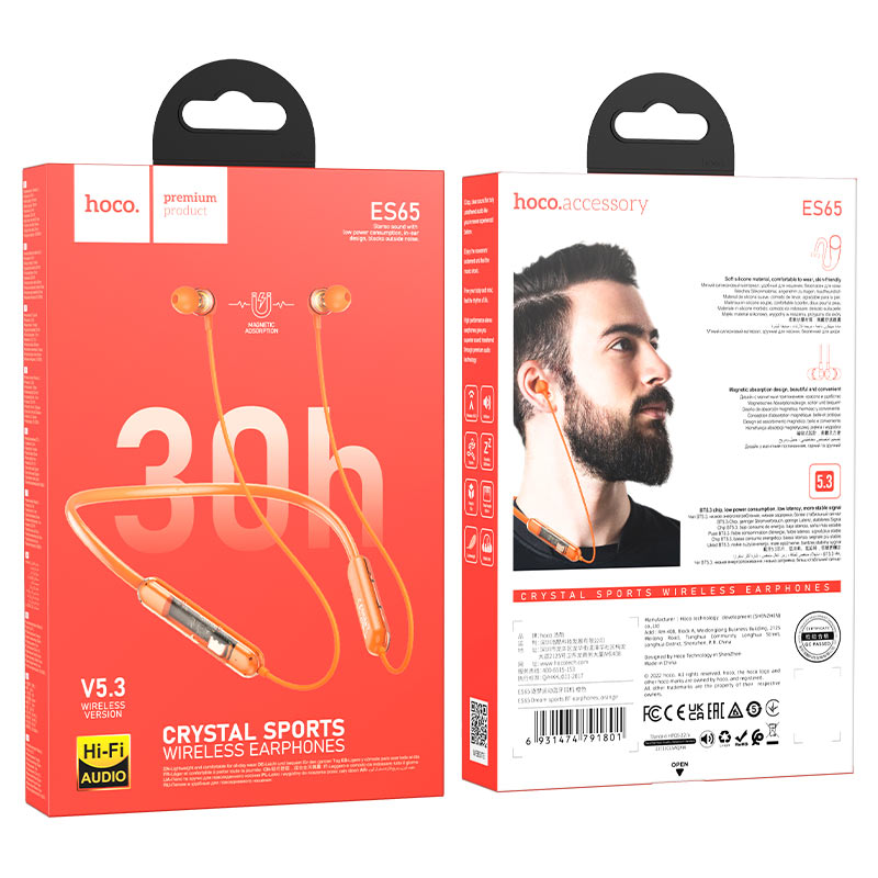 Wireless earphones “ES65 Dream” with mic